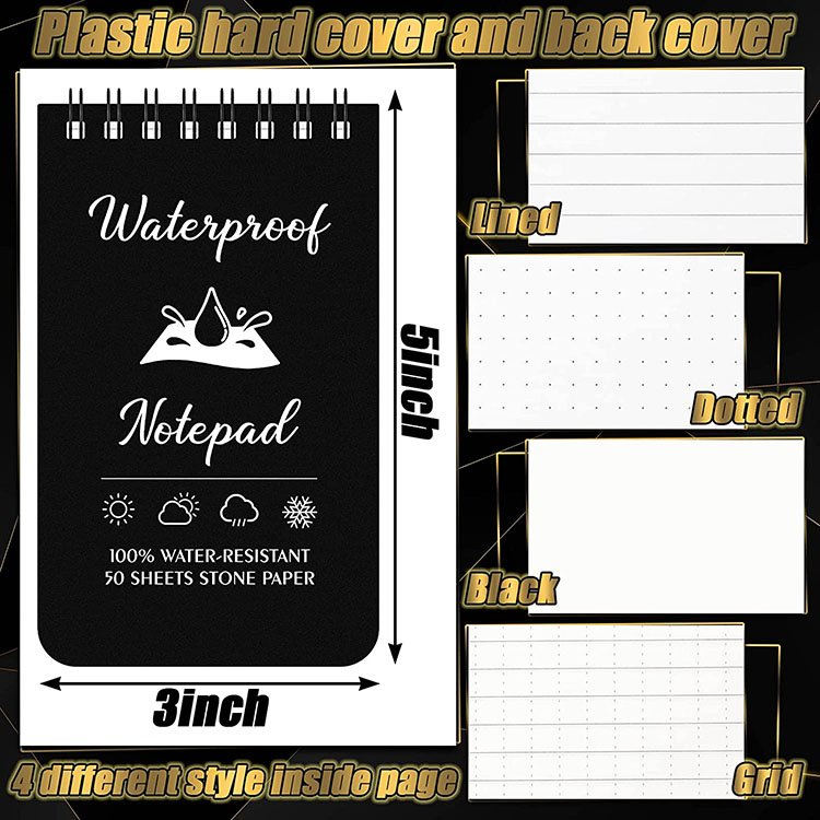 Custom printing To Do List Pocket A4 A5 Notebook Mini Field Notepad Small Memo Pad Spiral Note Pad