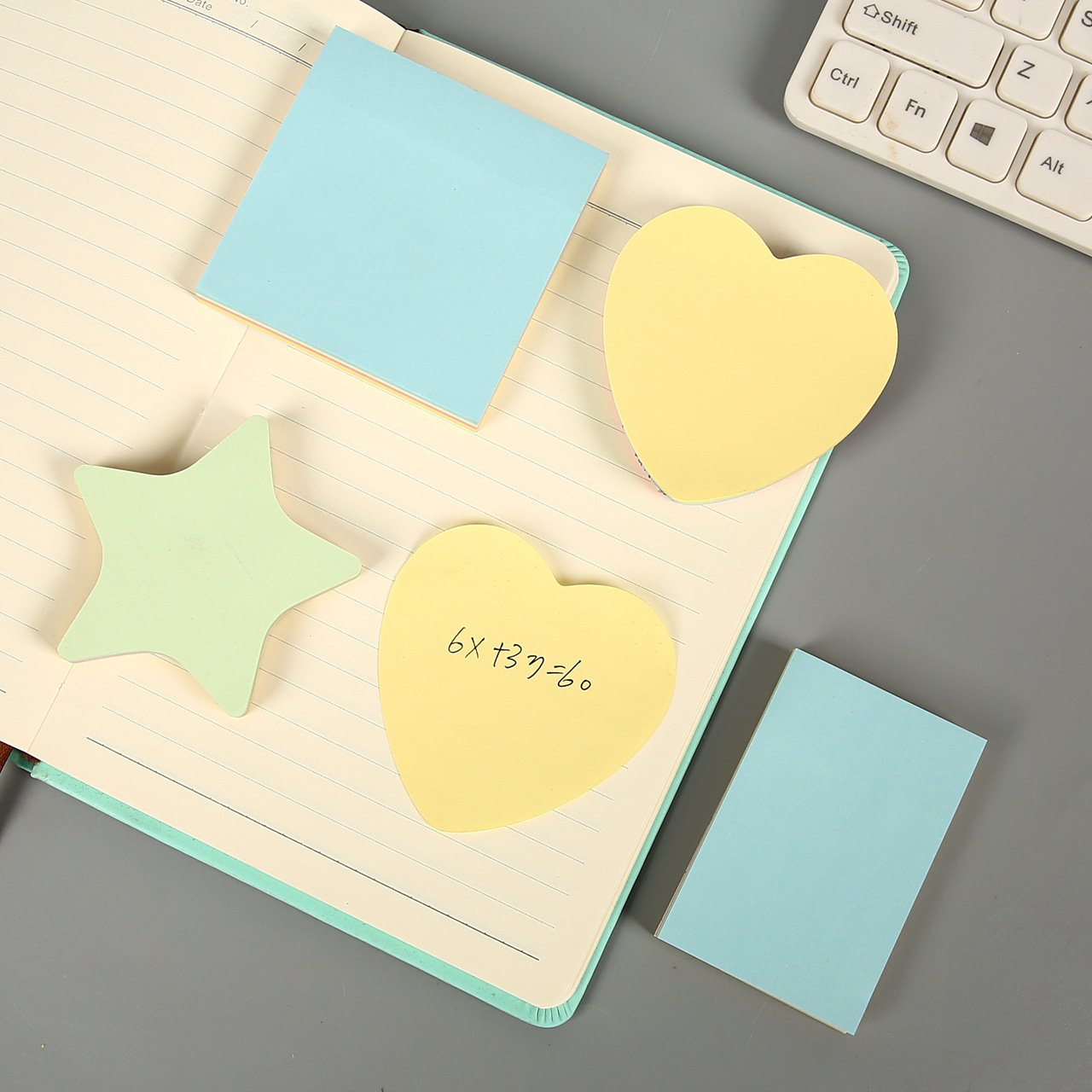 Customizable Sticky Notes 3x3 Inch 100 Sheets Per Pad Colorful Self-Stick Notes Easy Post Memo Pads