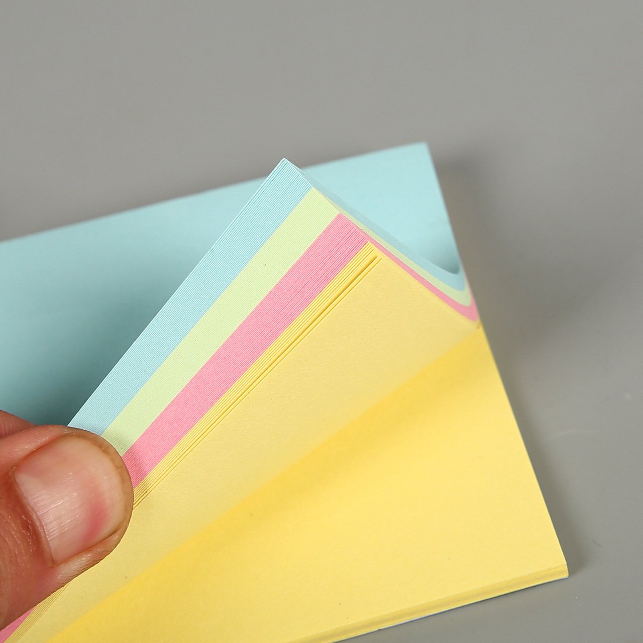 Customizable Sticky Notes 3x3 Inch 100 Sheets Per Pad Colorful Self-Stick Notes Easy Post Memo Pads