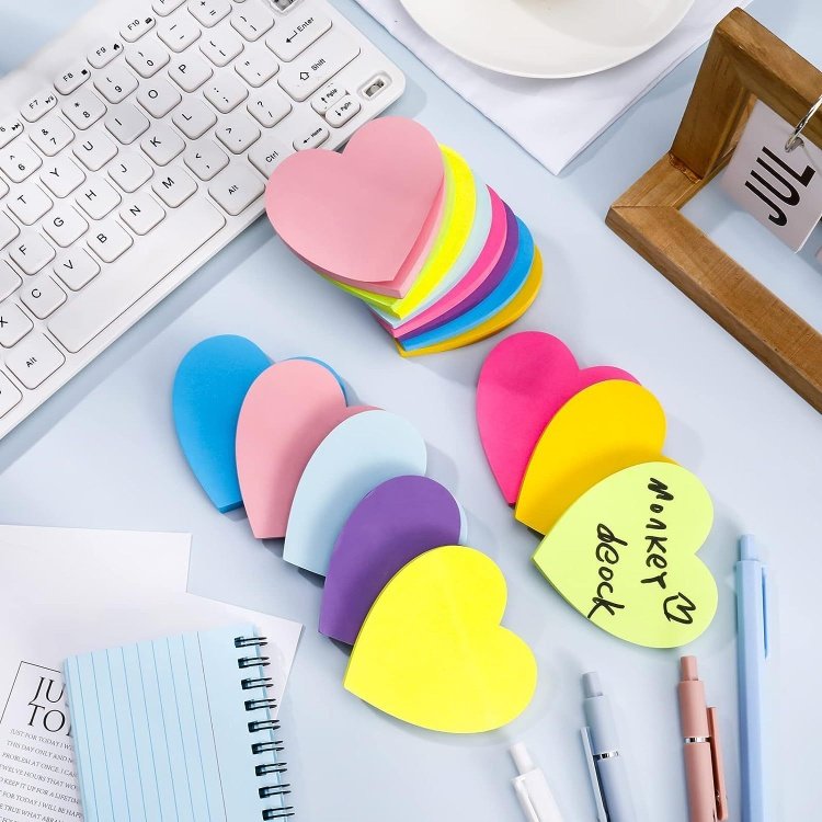 Funny 6 Pads Creative customized Sticky Notes set custom size and shape sticky note pad