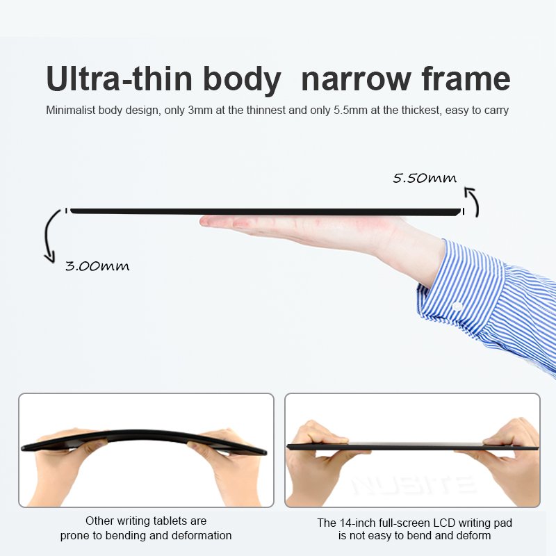 business A4 board 14 inch lcd writing tablet for working fine handwriting writing pad
