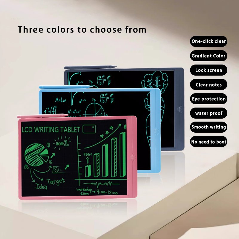 wholesale Tablet Gambar Anak Digital Kustom Tablet Tulisan Tangan LCD 13.5 Inci Pad Tulisan Tangan Elektronik
