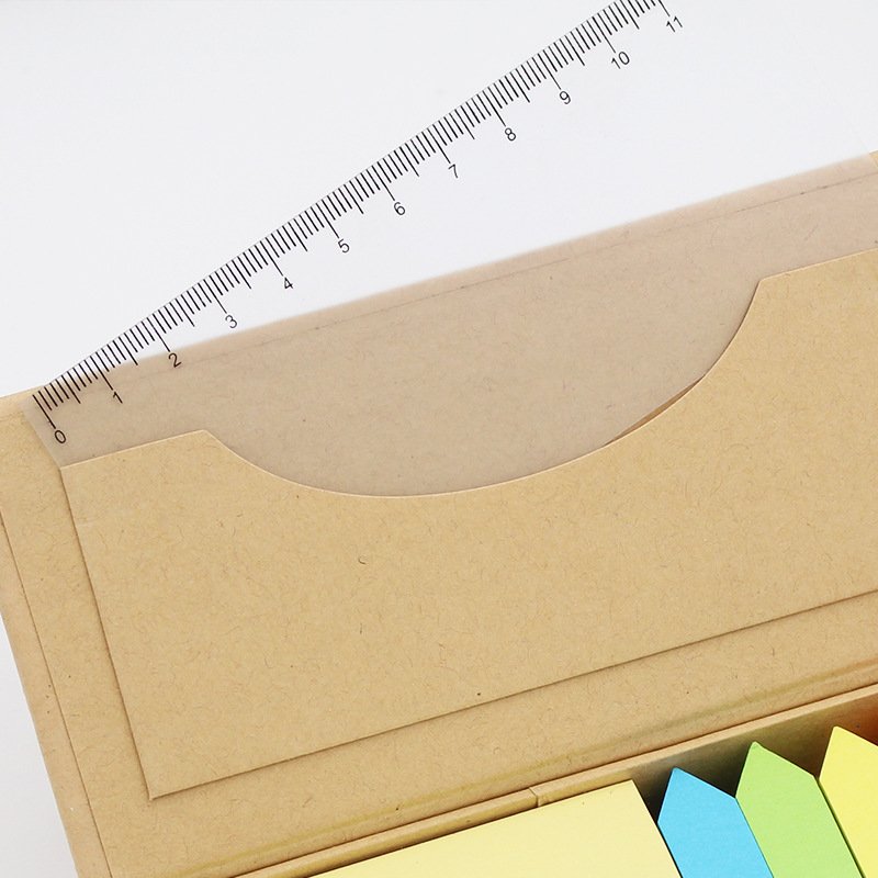 Writing Memo Pad Colorful Notepad Customized Style Packaging Box Novelty Design Sticky Notes With Pen
