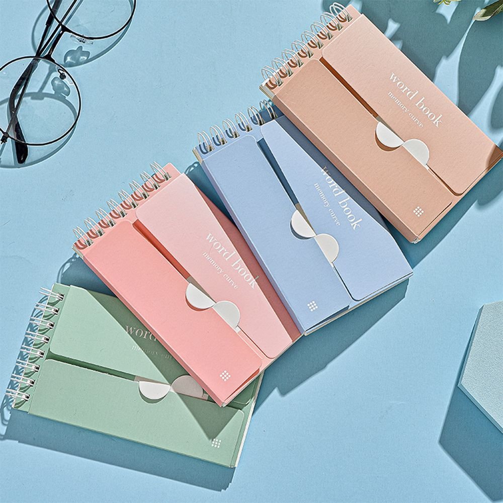 2025 2026 Colorful Planner Pocket Book Cute Mini Loose leaf Custom Printing Wholesale Spiral Notebooks