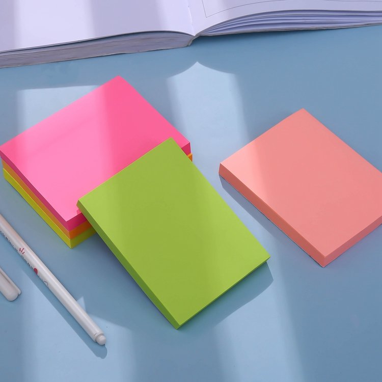 Wholesale Offset Paper 7.5 X 7.5 Stationery Office Sticky Notes Custom,Sticky Notes Memo pad School supplies