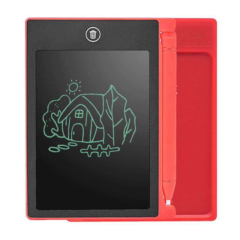 LCD writing board 4.4 inch electronic hottest sales Fridge magnet liquid crystal drawing board