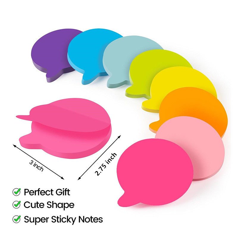 Best Selling Printing Logo Corporate School Stationery Sticky Note Pad portable Self-Adhesive Tear Off Memo Pads Sticky Note Set