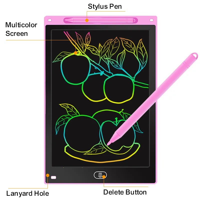 Wholesale Graphic 8.5 10 12 inch 12" Digital Doodle Magic Board Drawing Pad LCD Writing Tablet for Kids
