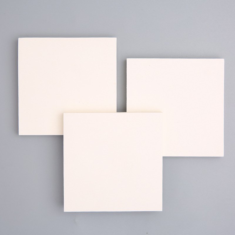 Custom 80sheets 3 x 3 inch kraft paper grid lined sticky notes easy post memo pad