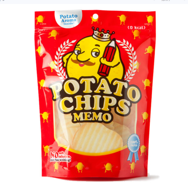memo pad Potato Chips Memo Pad with Scented Memo Pad Christmas present