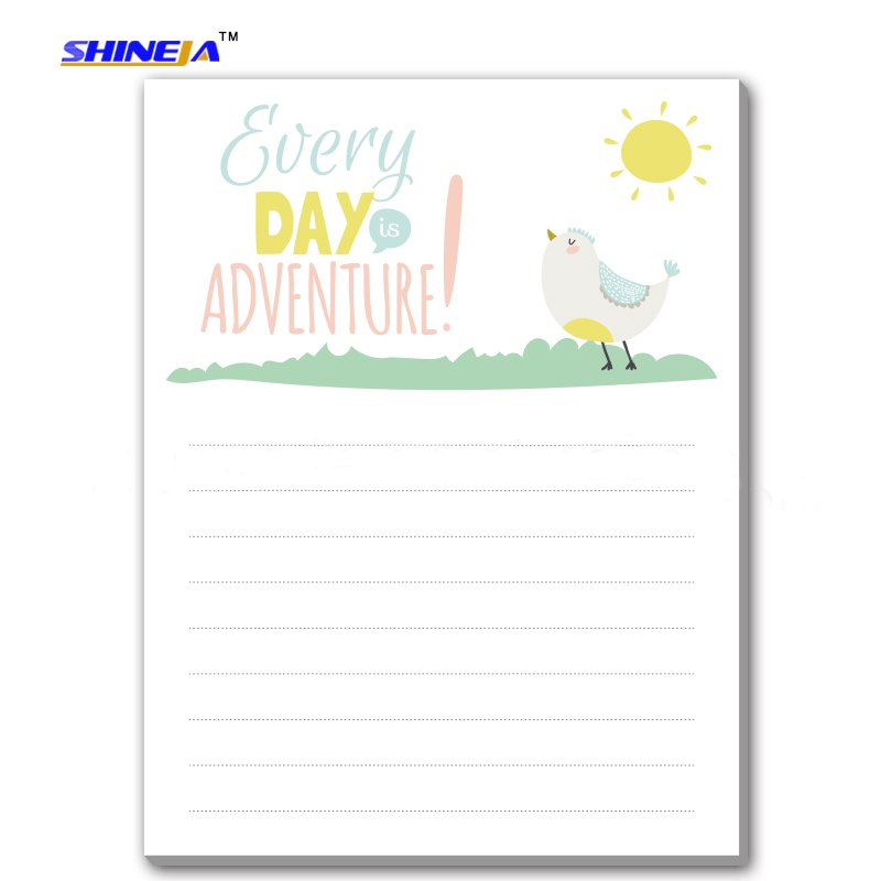 Wholesale custom printed memo pad style sticky notes