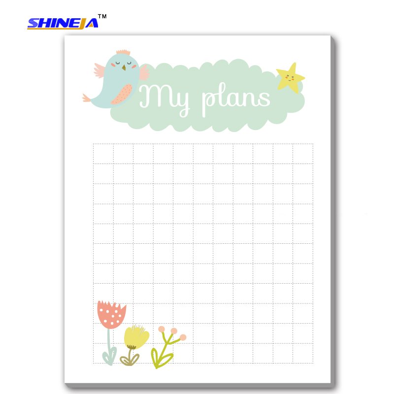 Wholesale custom printed memo pad style sticky notes