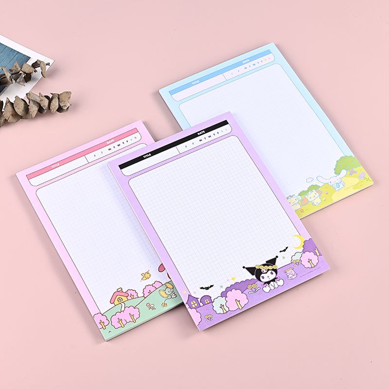 Customized Promotional Stationery 5*7in Memo Pad Sticky Note Printing