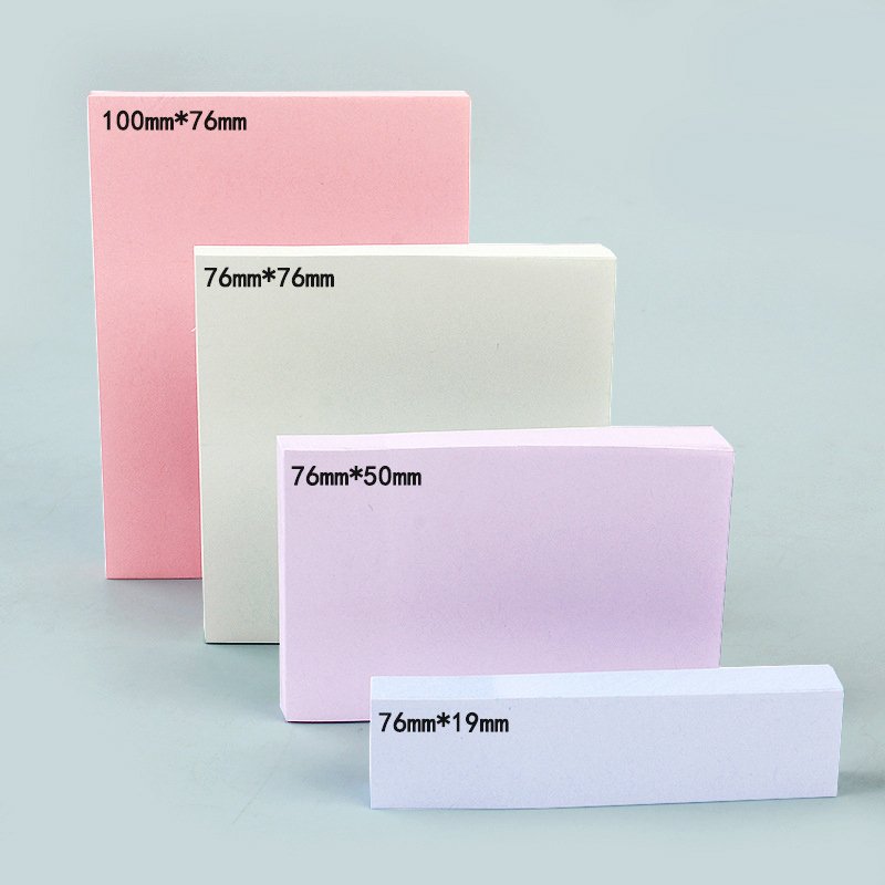 Korean Self-adhesive Sticky Notes Business Office Memo Pads Post Notepads Back to School Supply Planner Notebook Index Tabs List