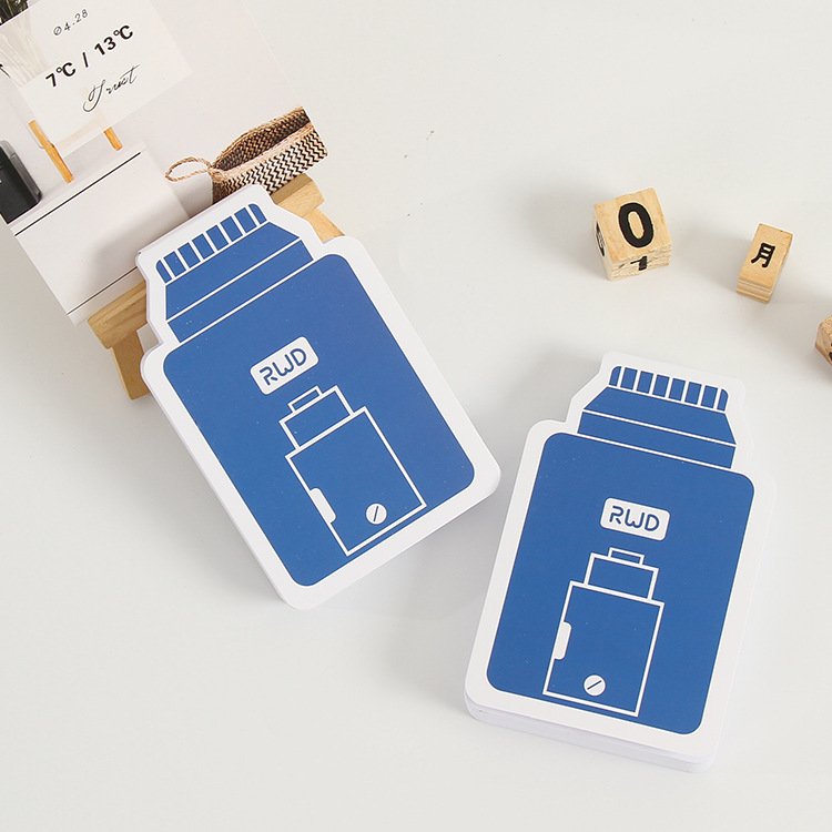 Factory direct supply Learning office stickie multi-style cute memo pad custom wholesale stationary sticky notes book