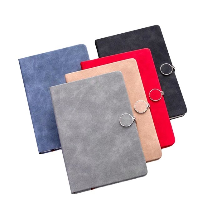 Dinosaur Notebook Faux Pu Customized A6 A5 Leather Cover Sakura Notebook