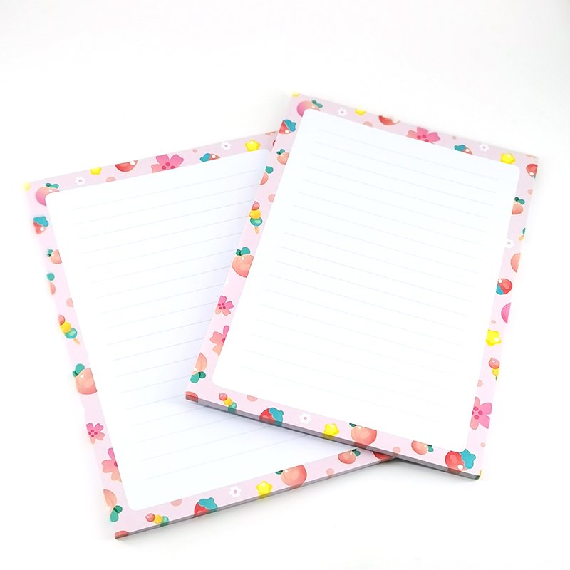 Custom printing A1 A2 A3 A4 cute mini daily tear off To do list memo notepad