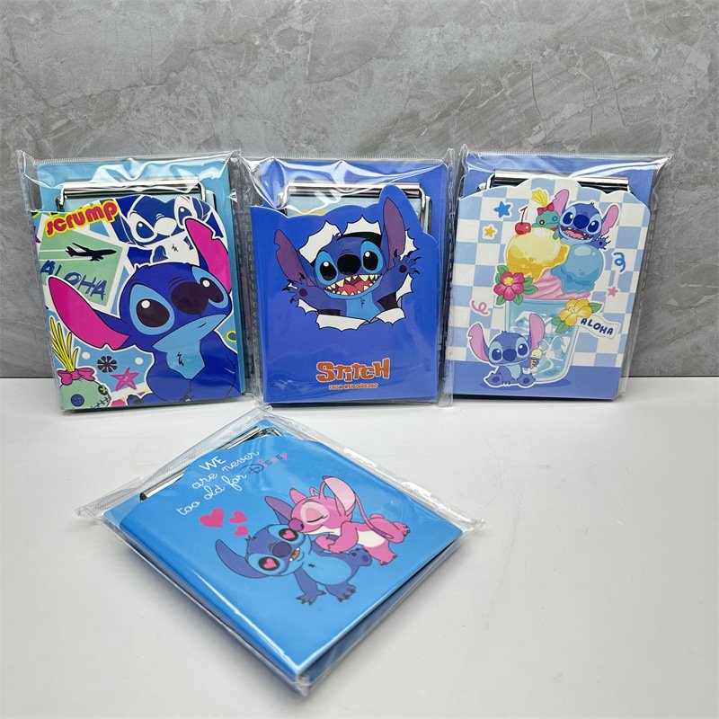 School Stationery stitch notepad, Cute mini note book, Cartoon anime stitch note pad