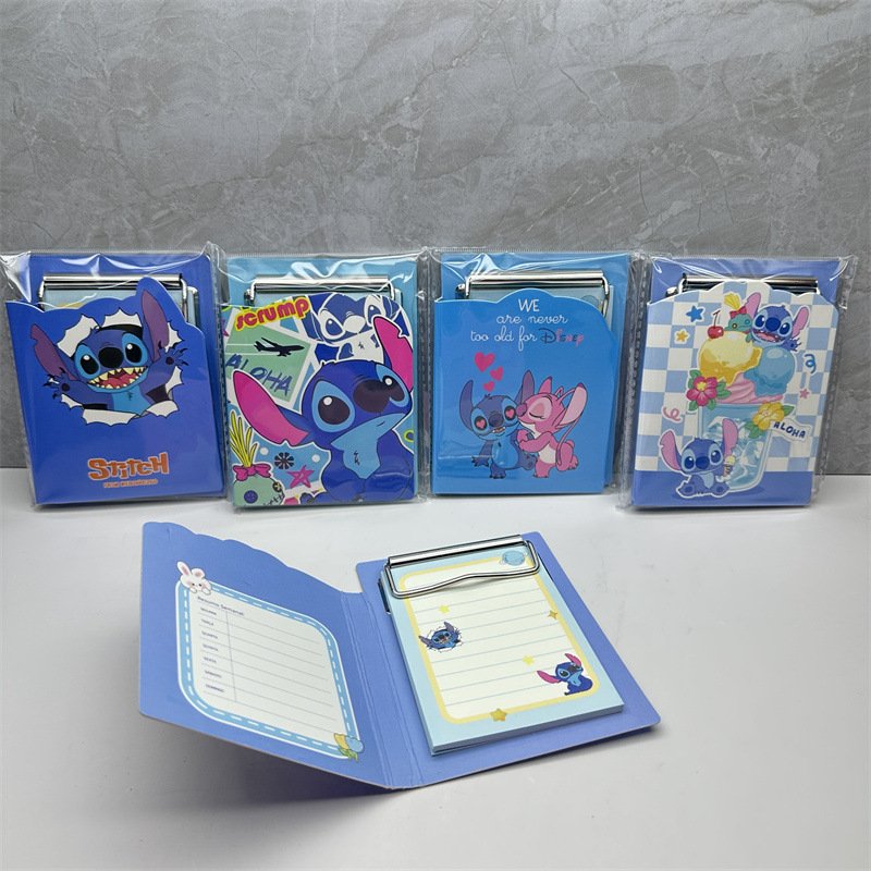School Stationery stitch notepad, Cute mini note book, Cartoon anime stitch note pad