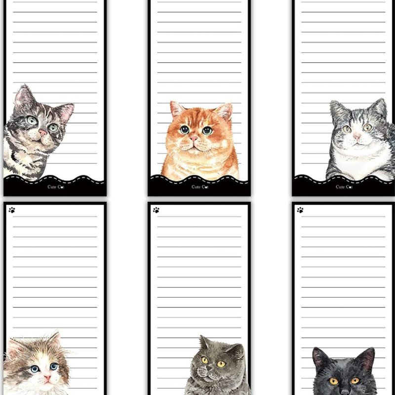 HK Soft magnetic notepad 50 pages note message memo office student notepad