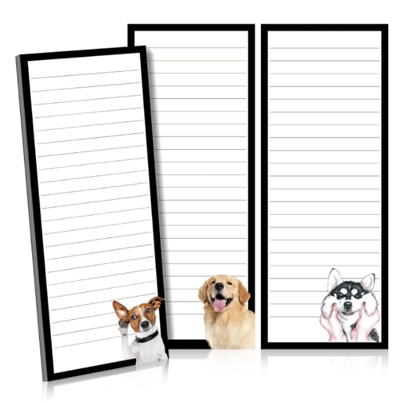 HK Soft magnetic notepad 50 pages note message memo office student notepad