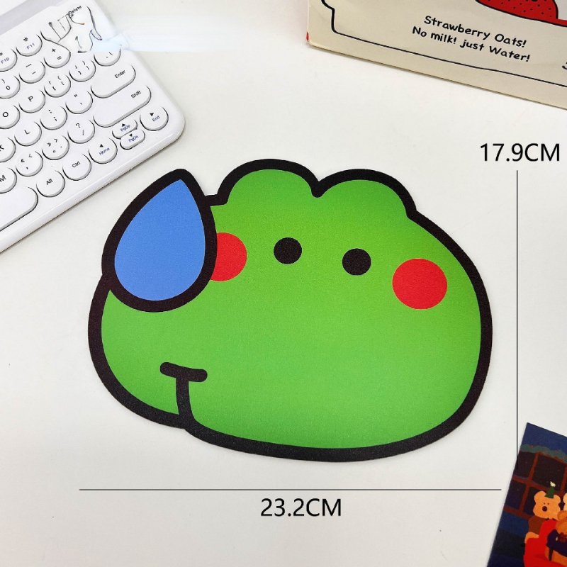 PVC Non-Slipcute Mouse Pad Small Animal Small Notebook Office Cartoon Student Creative Desk Pad