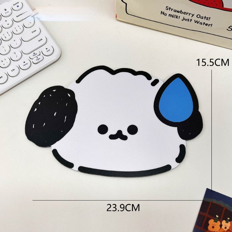 PVC Non-Slipcute Mouse Pad Small Animal Small Notebook Office Cartoon Student Creative Desk Pad