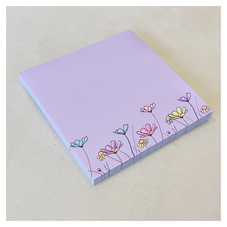 Special Cute Magnetic Loose Leaf Stationery custom shaped Sticky Notes pad custom low moq holder
