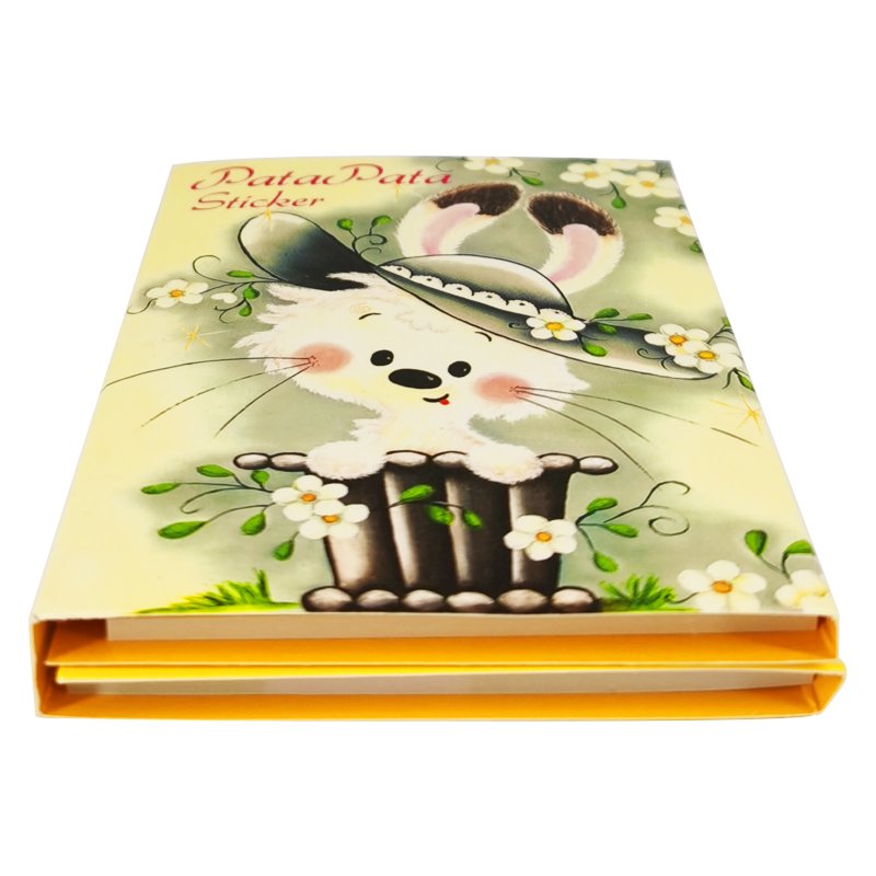 Custom design print sticky notes cute girl planner memo pads pocket notepads