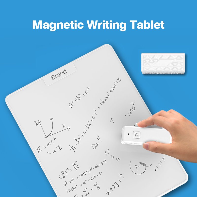 12 Inch Magnetic Writing Tablet Magic Writing Board Doodle Pad Notebook Memo Pad Electronic Slate Graphic Tablet Digital Notepad