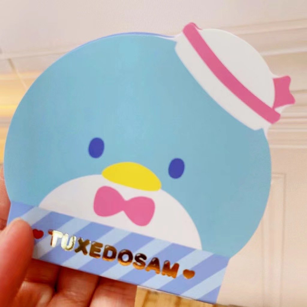 DHF763 Wholesale Cartoon portable memo notes kawaii cartoon Kuromi Melody memo pads cute notepad stationery