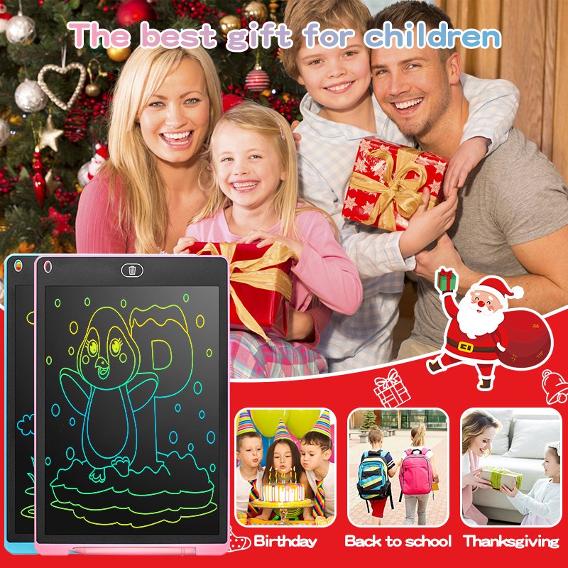8.5-Inch Unisex Plastic Pads Drawing and Handwriting Board with Portable Electronic LCD Writing Tablet Kids