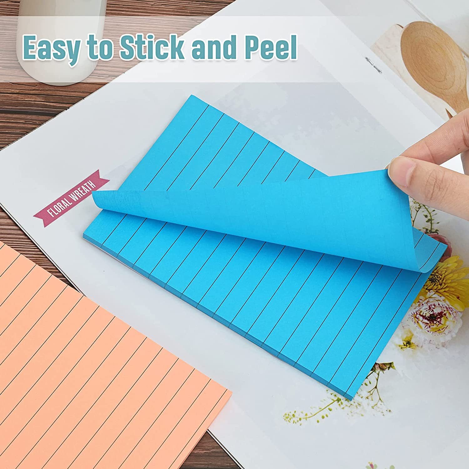 Customize Hot sale sticky note pad Sticky Notes custom logo print sticky note Custom Size 4x6 inches
