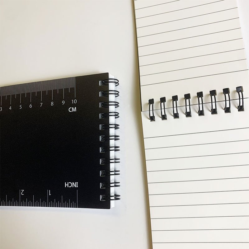 Writing in the Rain Luxury Custom Meeting A7 Work Waterproof Stone Paper Jotter Notepad with PP Cover Spiral Bound Notebook