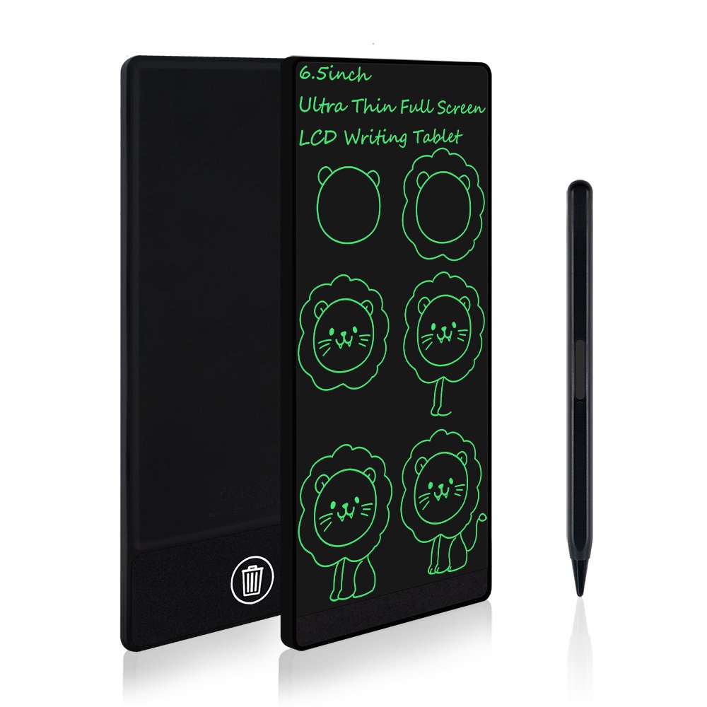 digital electronic drawing boards multi color screen 6.5 inch lcd writing tablet memo pad
