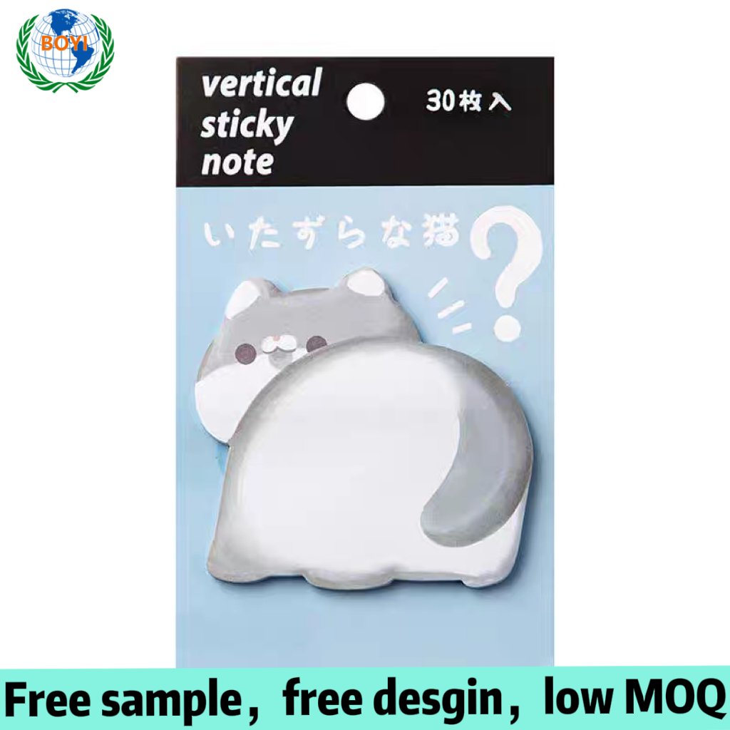 Original Note Custom Sticki School Notebooks Stationery Manufactur Notepad Memo Pad Paper Package Box Made In China
