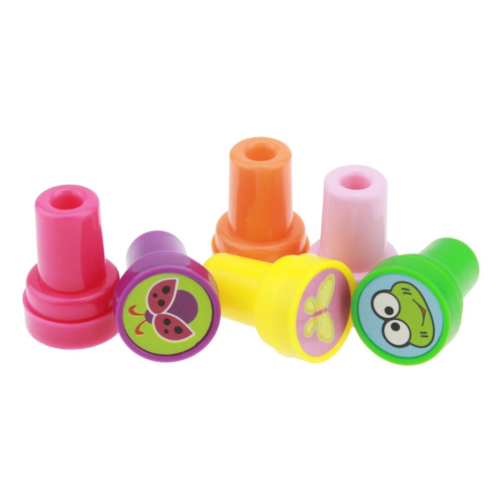 Hot Sale OEM custom plastic toy stamp for kids