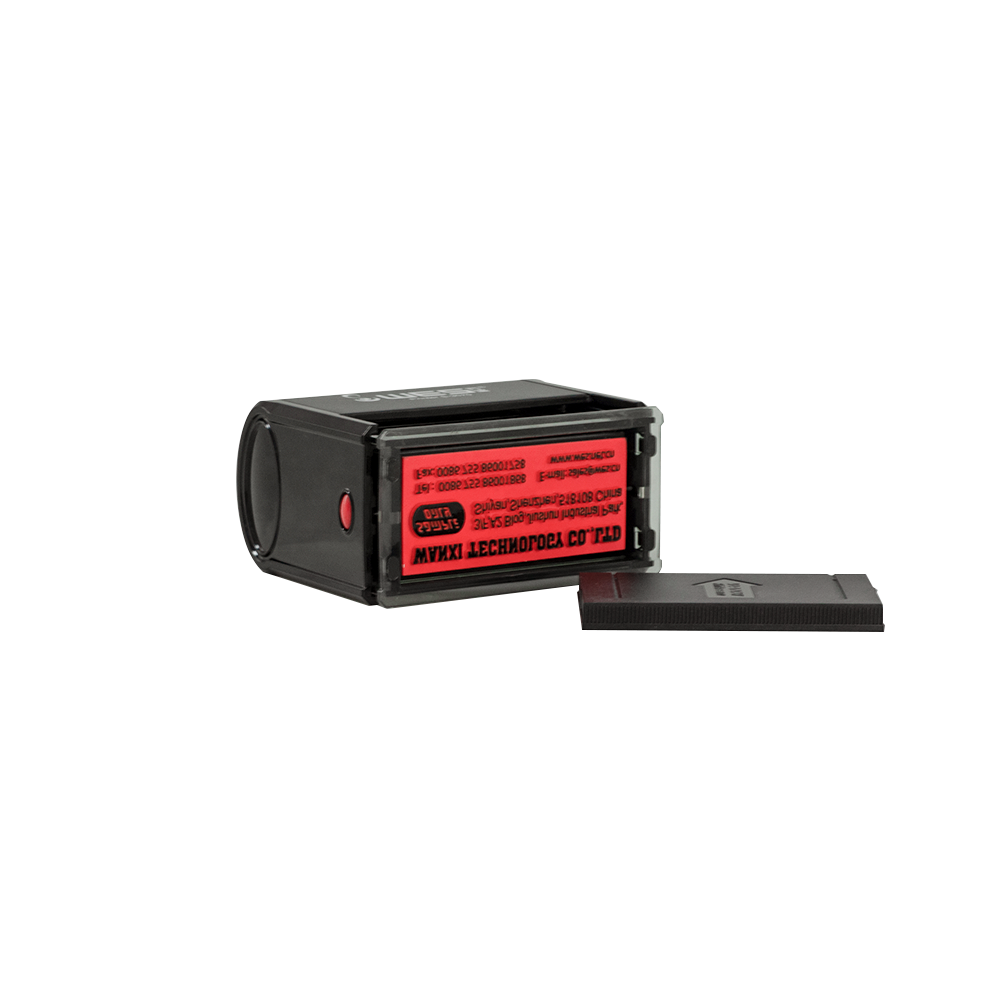 WES self inking stamp 30*70mm rectangular shape business stamp SELLOS