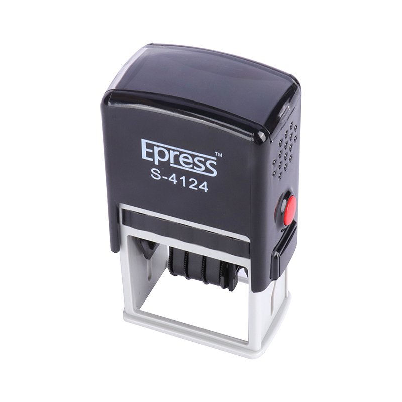 Custom Automatic Business Card Seal Self-inking Stamps Office Self Inking Rubber Stamp