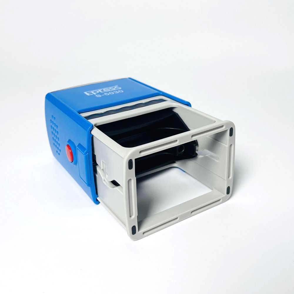 Custom Logo Stamps 50 * 30 mm Medium Size Rectangle Rubber Stamps Personal Office Logo Self Inking Stamp