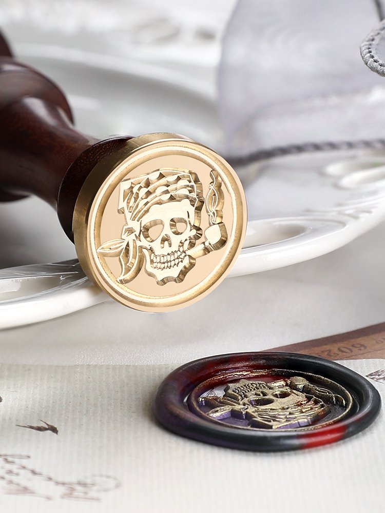 Magic Dark Series Stamp Sealing Wax Bead Embossed Seal Invitation Letter Envelope Stamping Manufacturer Wholesale