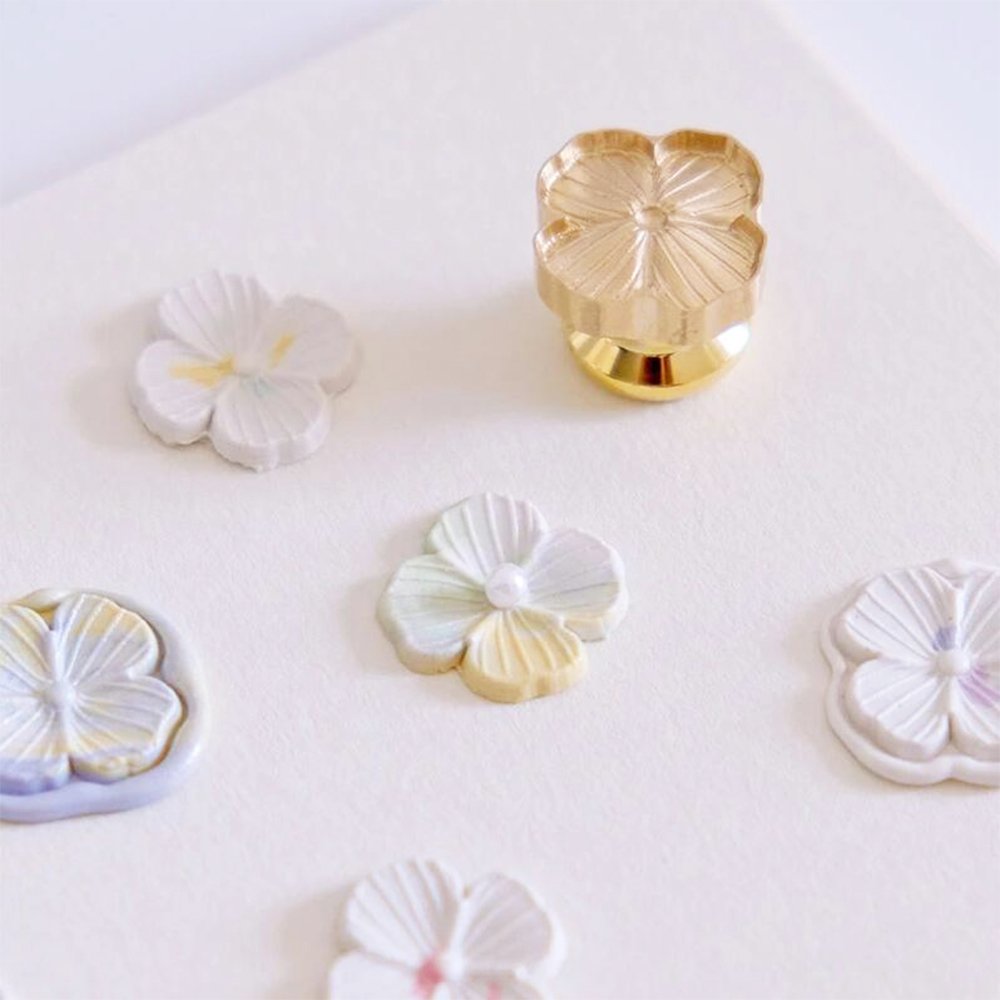 Factory custom 3D irregular brass head wax stamp