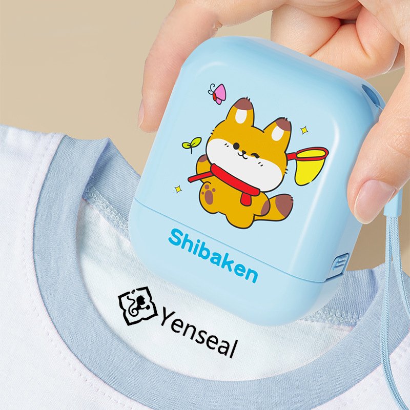 Animal kids fabric stamp new design plastic waterproof customized clothes stamps for kids