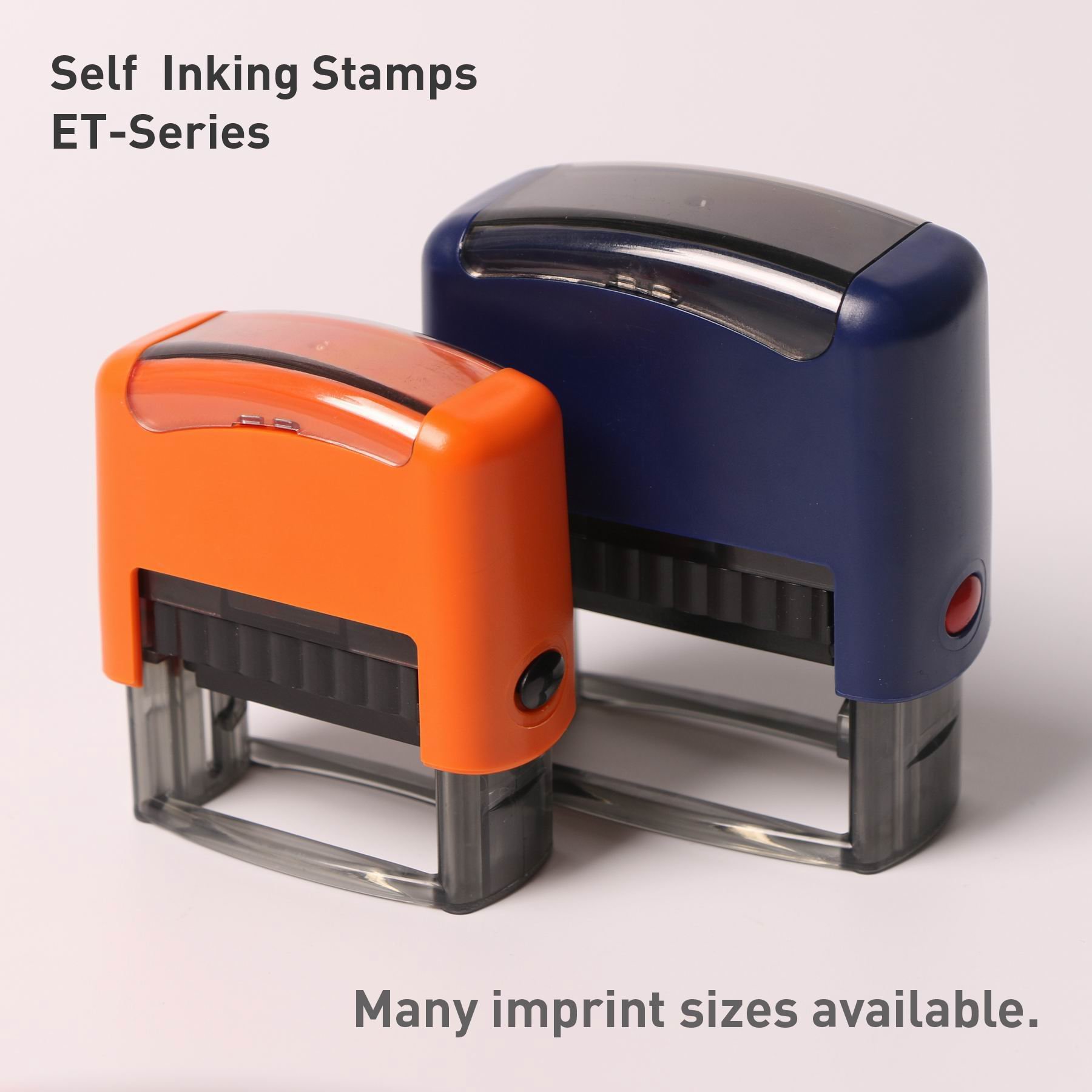 Self inking rubber stamp ET-Series 3 lines stamps 4912 4913 for custom adress message logo stamps
