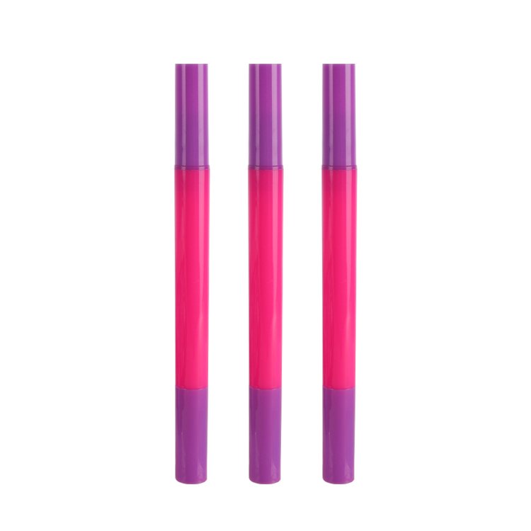 Custom Color Double Head Eye Pencil Multi-shape Private Label Liquid Waterproof Stamp Eyeliner Pen With Free Sample