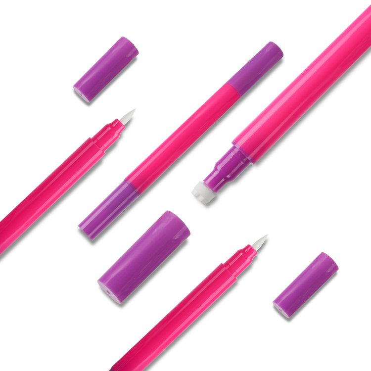 Custom Color Double Head Eye Pencil Multi-shape Private Label Liquid Waterproof Stamp Eyeliner Pen With Free Sample