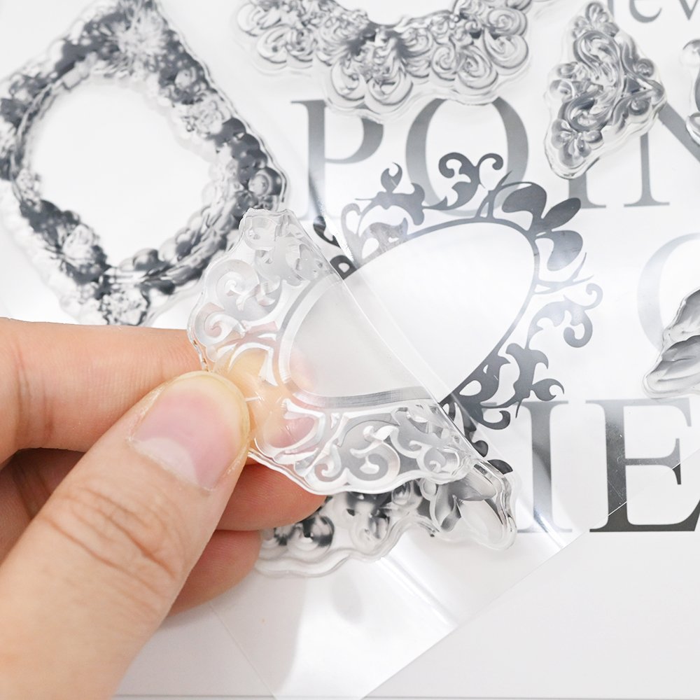 New designiing custom clear stamps for card making decoration and DIY scrapbooking