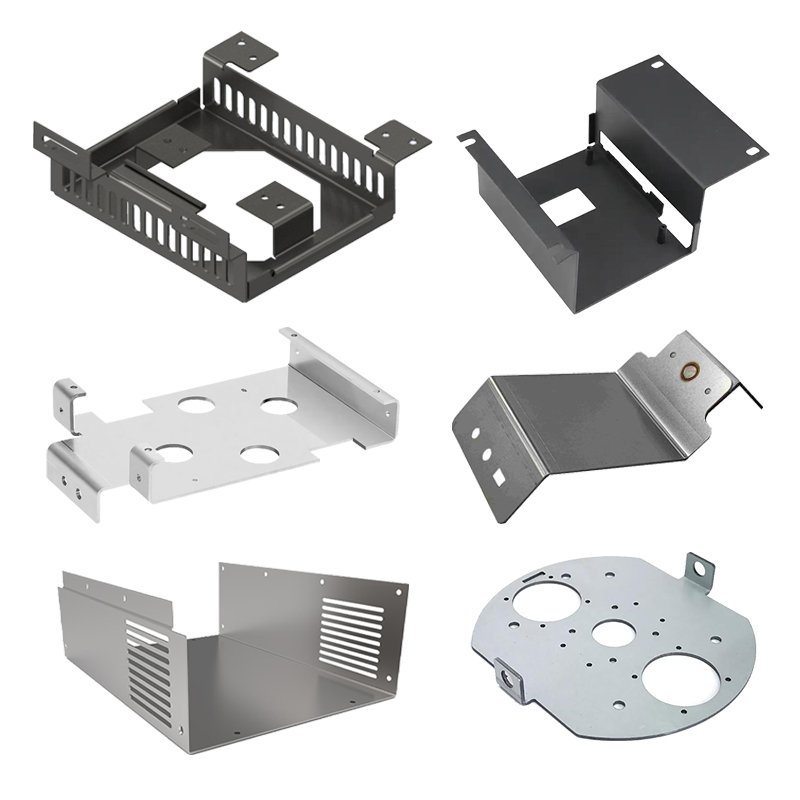 Stamped Metal Parts Electrical Custom Stainless Steel Brass Metal Sheet Bending Piece Stamping Contact Exhaust