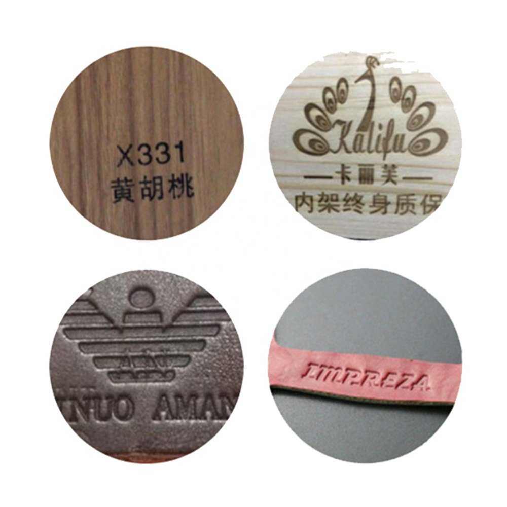 Diy portable logo custom leather stamp tools for leather stamping 220V 110V