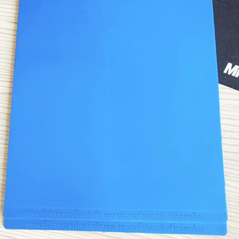 A4 Size 2.3mm thickness No Smell Natural Silicone laser odorless rubber sheets for stamps engraving